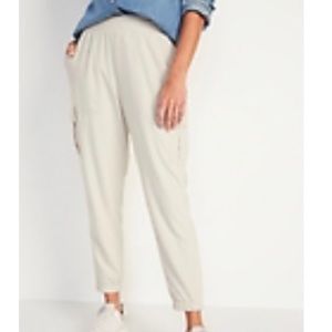Old Navy high waisted stretch tech cargo pants